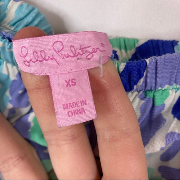 Lilly Pulitzer | Emiko Nice Ink Strapless Jumpsuit XS - Picture 4 of 6